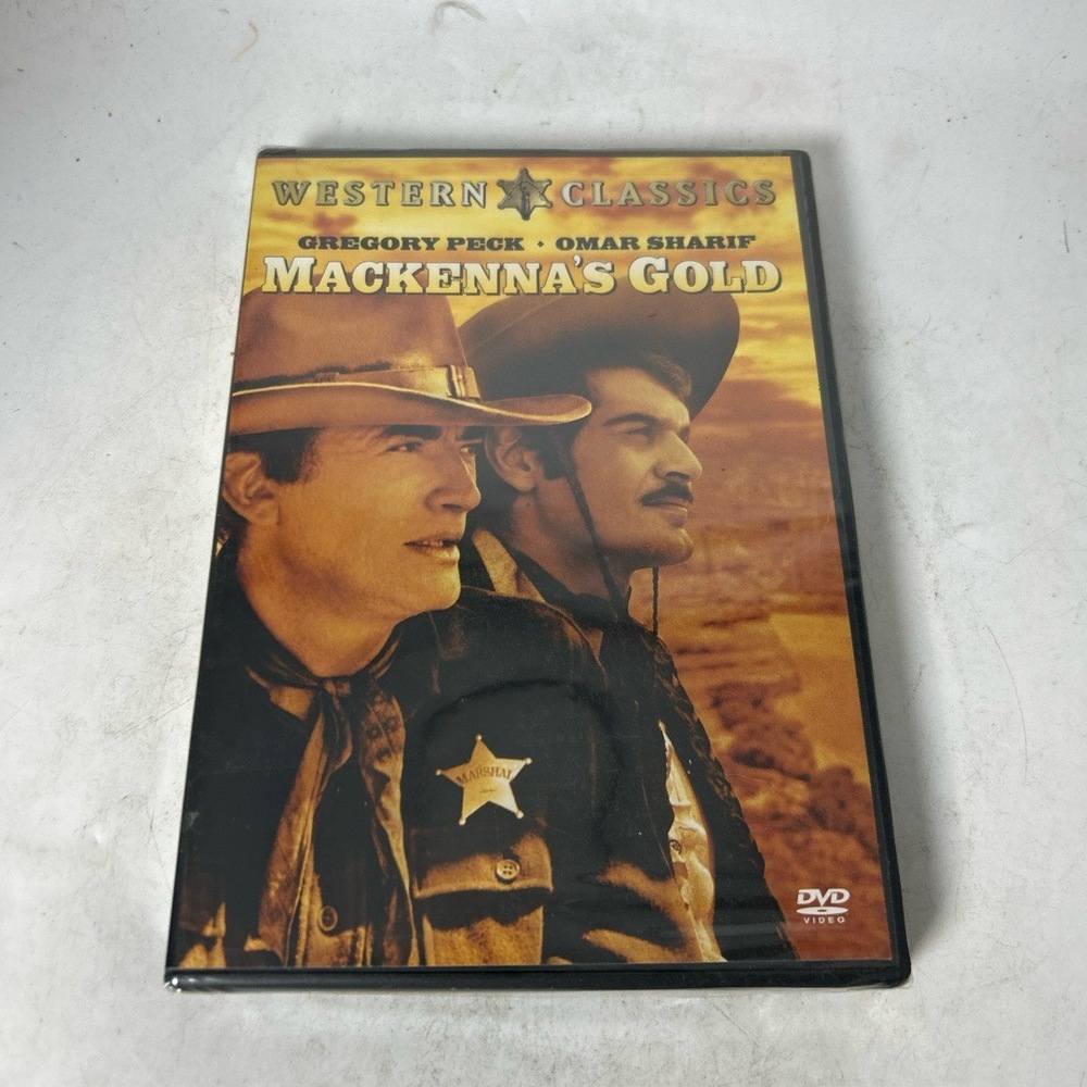 Mackenna's Gold DVD‎ Western Adventure Gregory Peck Omar Sharif Classic Film